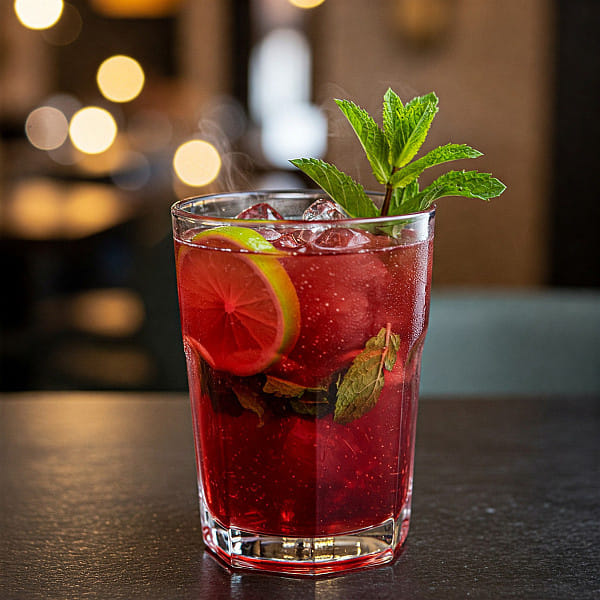 Retro Red Wine