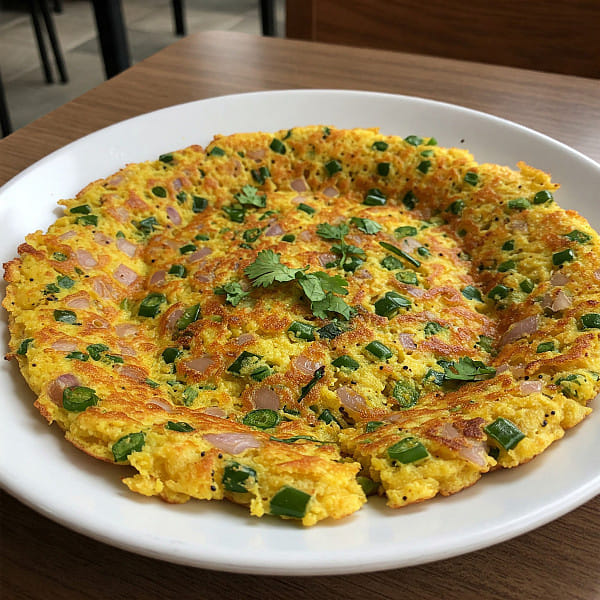 Onion Tomato Uttapam