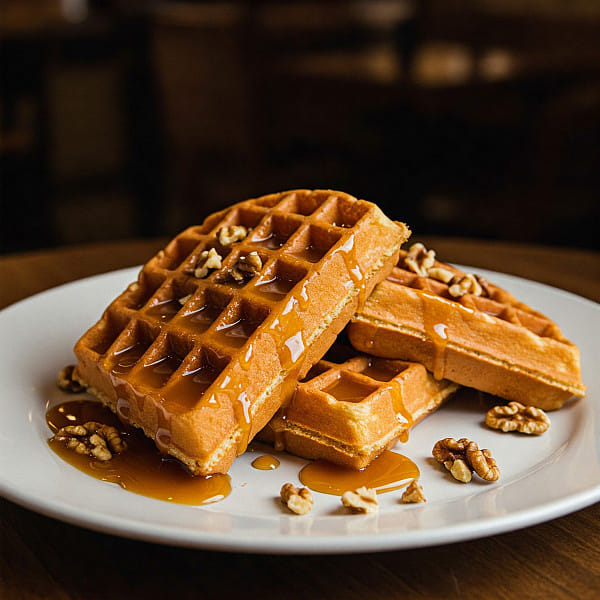 Butterscotch Waffles