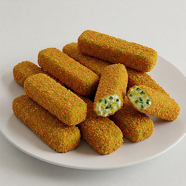 Veggie Finger With Harissa Sauce