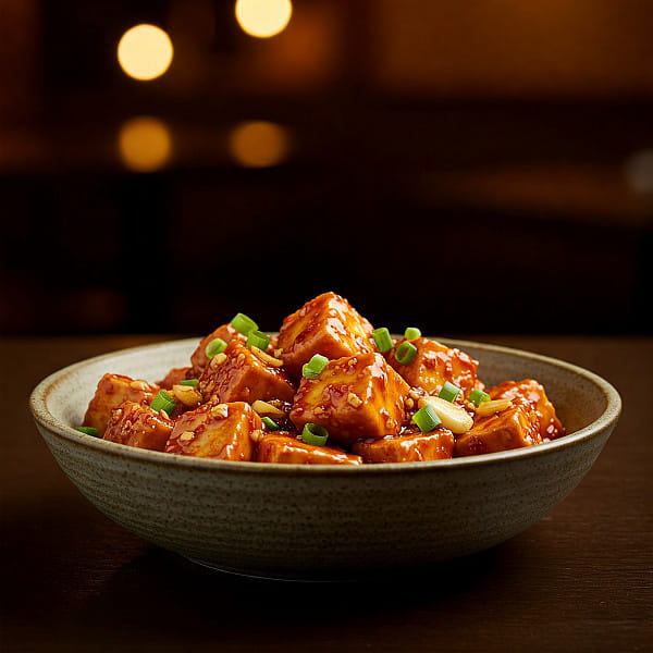 Korean Paneer Garlic Spicy