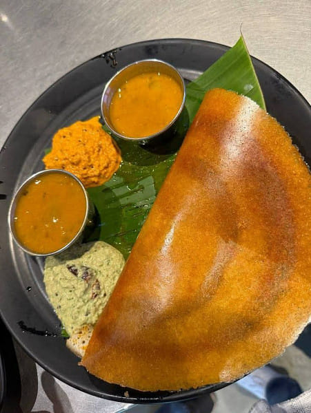 Ghee Podi Benne Masala Dosa