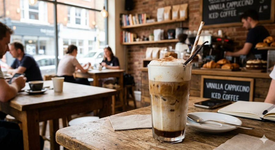 Iced Vanilla Cappuccino
