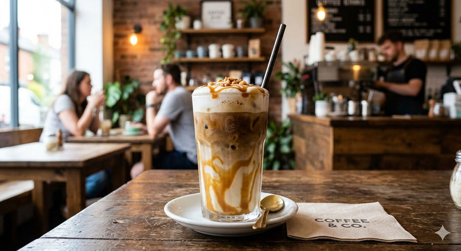Iced Caramel Latte