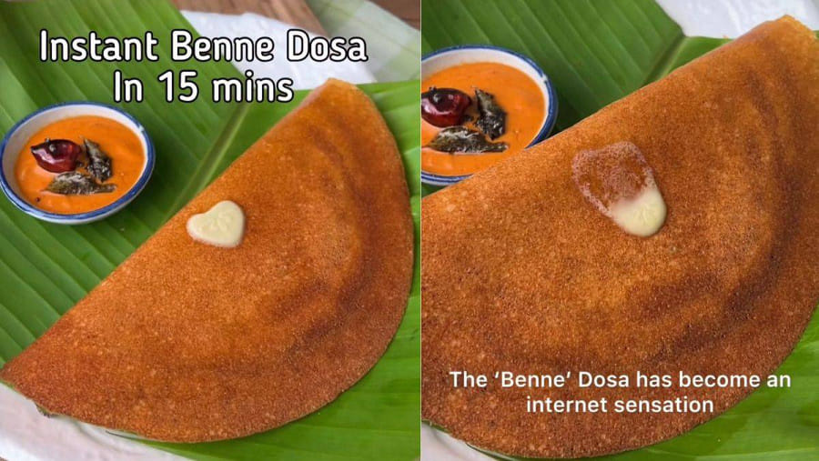 Ghee Podi Masala Dose